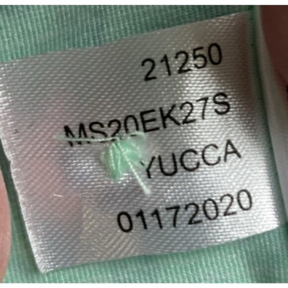 Peter Millar Summer Comfort Polo Shirt Mens Large Green Skulls Pine Hills Logo - Picture 7 of 9